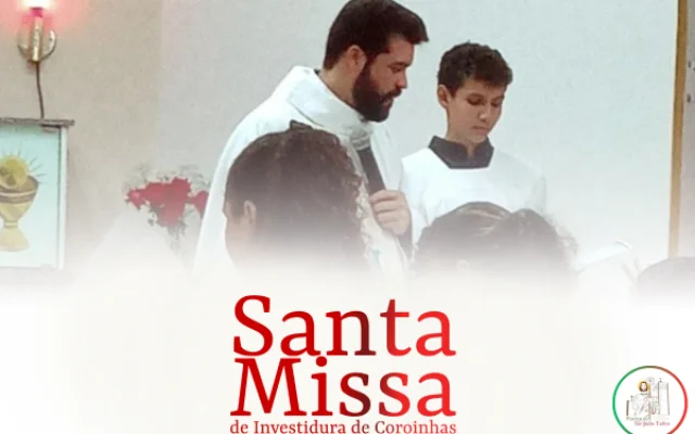 Santa Missa com Investidura de Coroinhas - Comunidade Cristo Rei