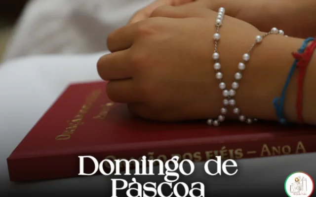 Domingo de Páscoa é celebrado com fé e alegria em toda a paróquia