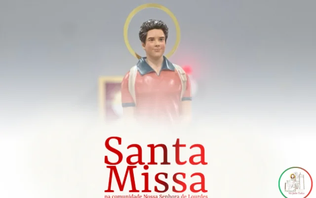 Santa Missa na Comunidade Nossa Senhora de Lourdes