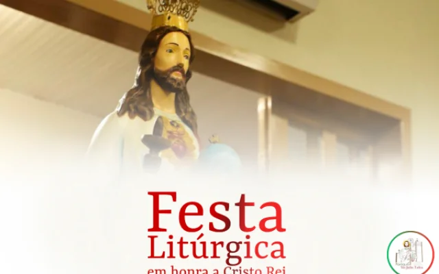 Novena de Cristo Rei reúne fiéis e marca inauguração da Capela do Santíssimo