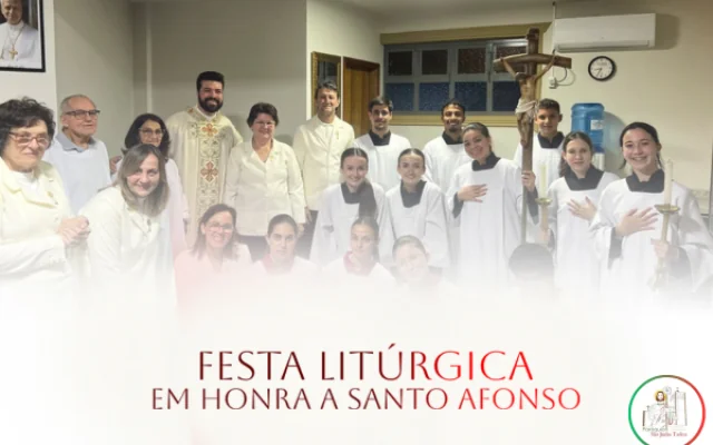 Festa Litúrgica em honra a Santo Afonso de Ligório