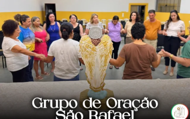 Grupo de Oração São Rafael reúne fiéis em noite de fé e espiritualidade