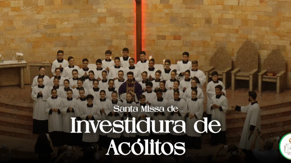 Investidura dos Novos Acólitos na Paróquia São Judas Tadeu