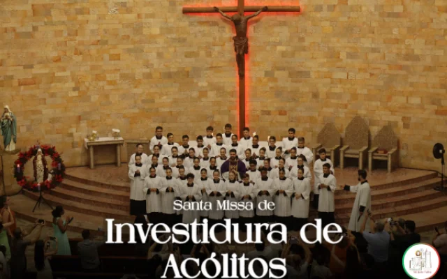 Investidura dos Novos Acólitos na Paróquia São Judas Tadeu