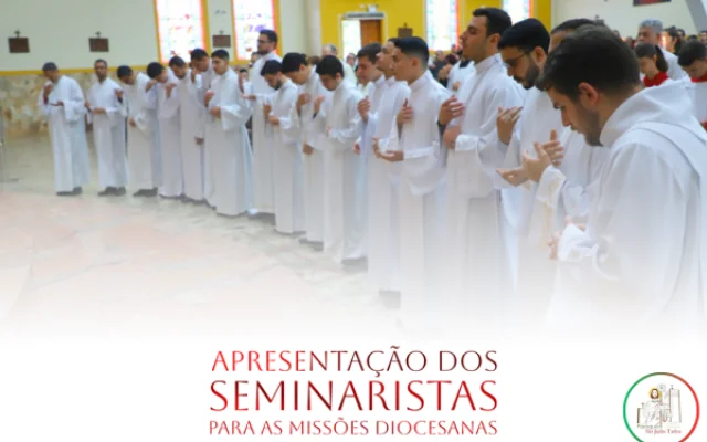 Seminaristas das Missões Diocesanas são apresentados na Matriz !