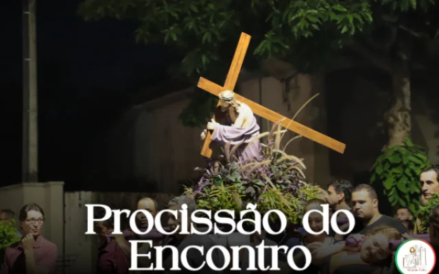 Procissão do Encontro reúne fiéis em profunda manifestação de fé