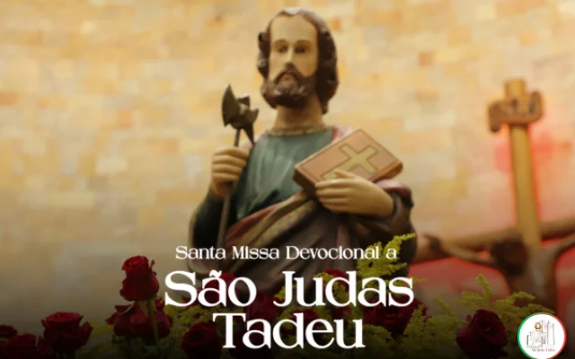 Paróquia realiza a 1ª Santa Missa Devocional a São Judas Tadeu com Oração de Cura e Libertação