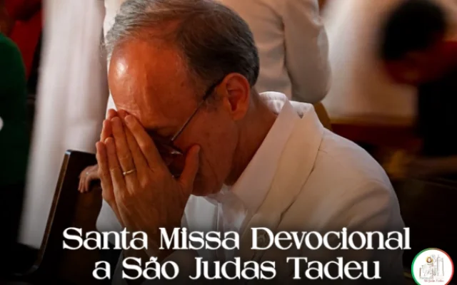 Santa Missa Devocional a São Judas Tadeu reúne fiéis para uma noite de fé, cura e libertação
