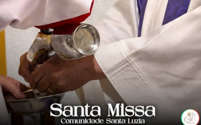 Santa Missa é celebrada na Comunidade Santa Luzia