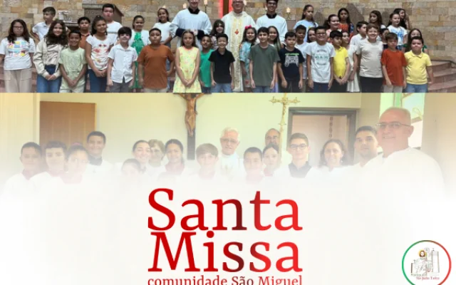 Santa Missa na Comunidade São Miguel e na Matriz
