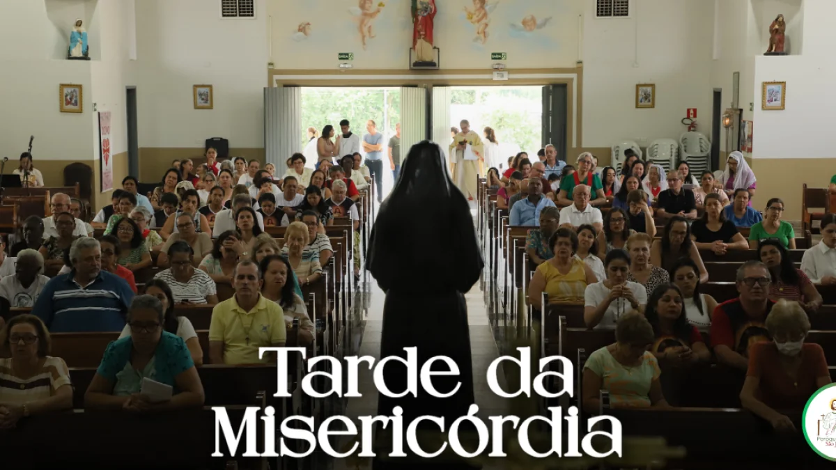Tarde da Misericórdia reúne fiéis em momento de graça na Comunidade Santo Afonso